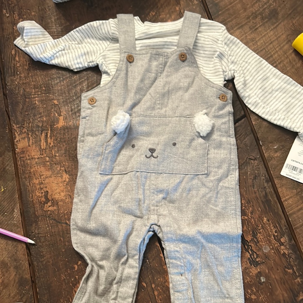 Carter’s Boys overall set NWT